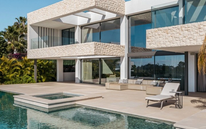 Вилла 9+1 с видом на горы в Малаге, Испания