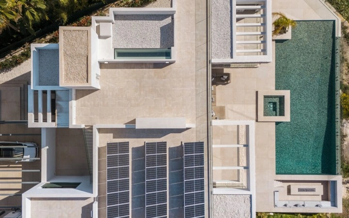 Вилла 9+1 с видом на горы в Малаге, Испания