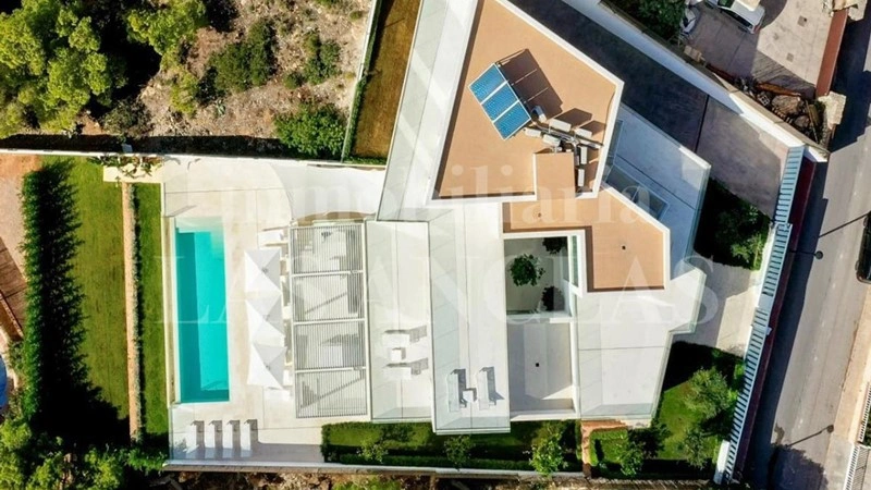 Вилла 13+1 с панорамным видом на Ибице, Испания