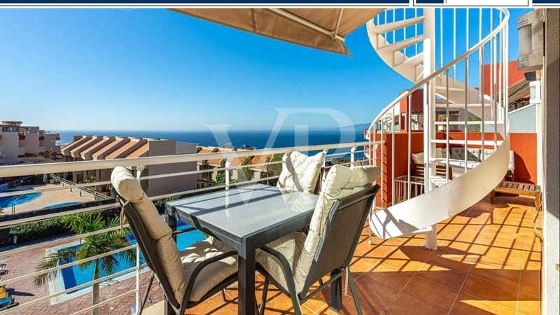 Пентхаус 5+1 с видом на море в Санта-Крус-де-Тенерифе, Испания