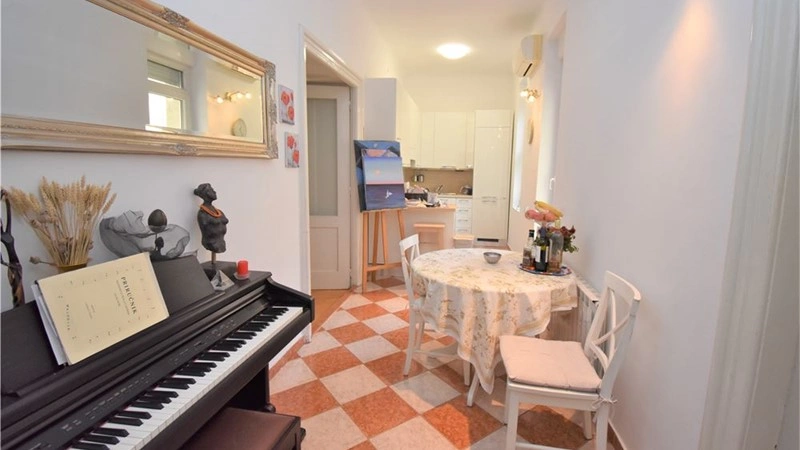 Светлая четырёхкомнатная квартира в Осиеке, Хорватия