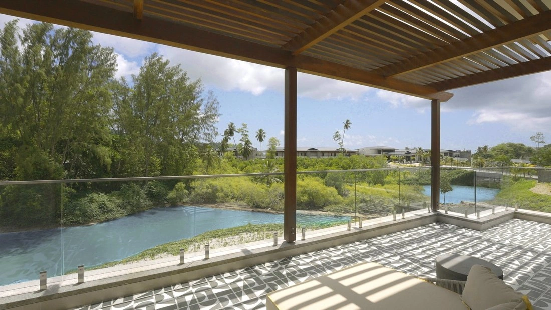 Светлая квартира 89 м² на Сейшелах