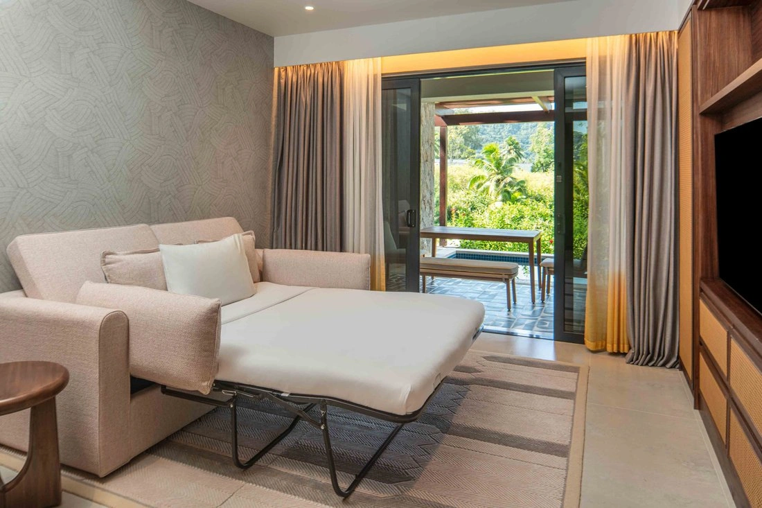 Светлая квартира 89 м² на Сейшелах