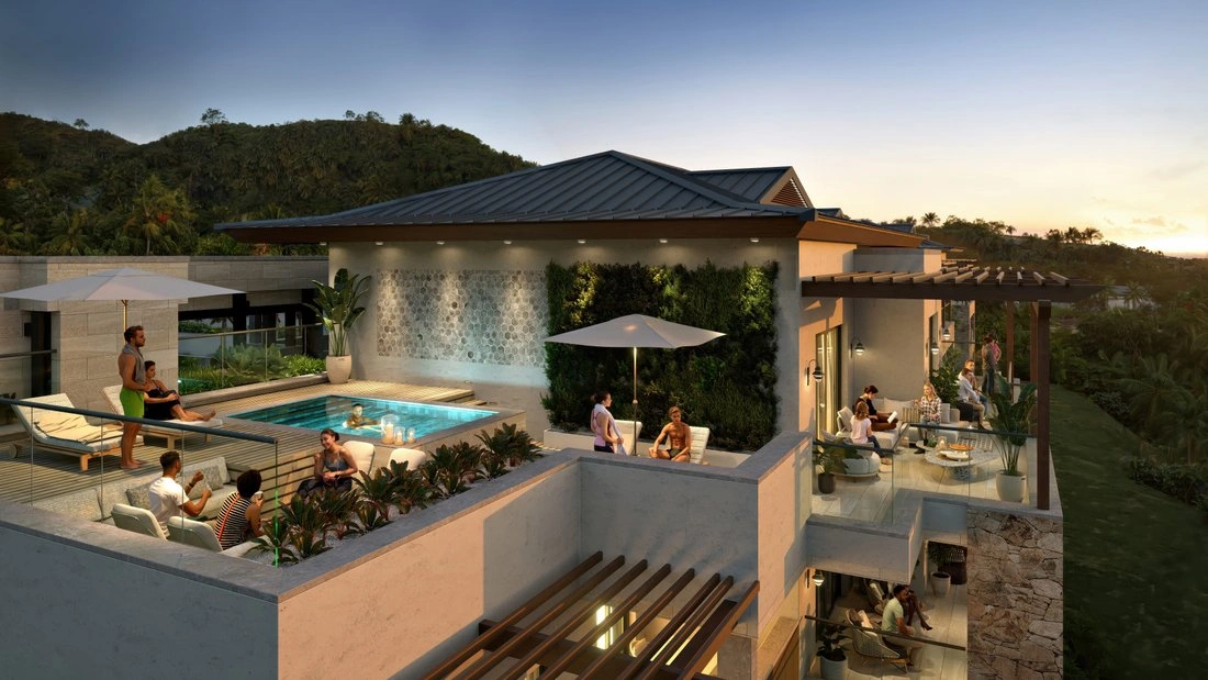 Просторная квартира 167 m² на Сейшельских островах