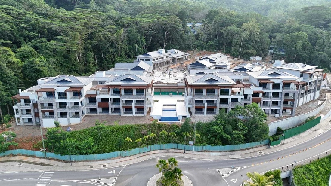 Просторная квартира 167 m² на Сейшельских островах