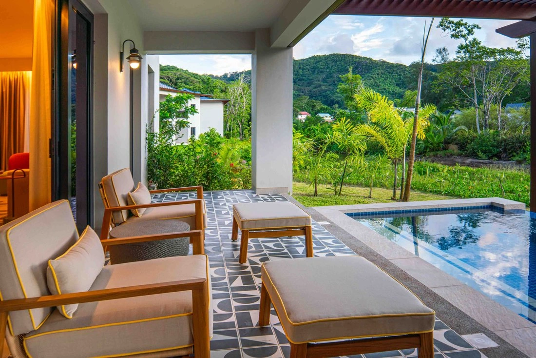 Просторная квартира 195 m2 на Сейшелах