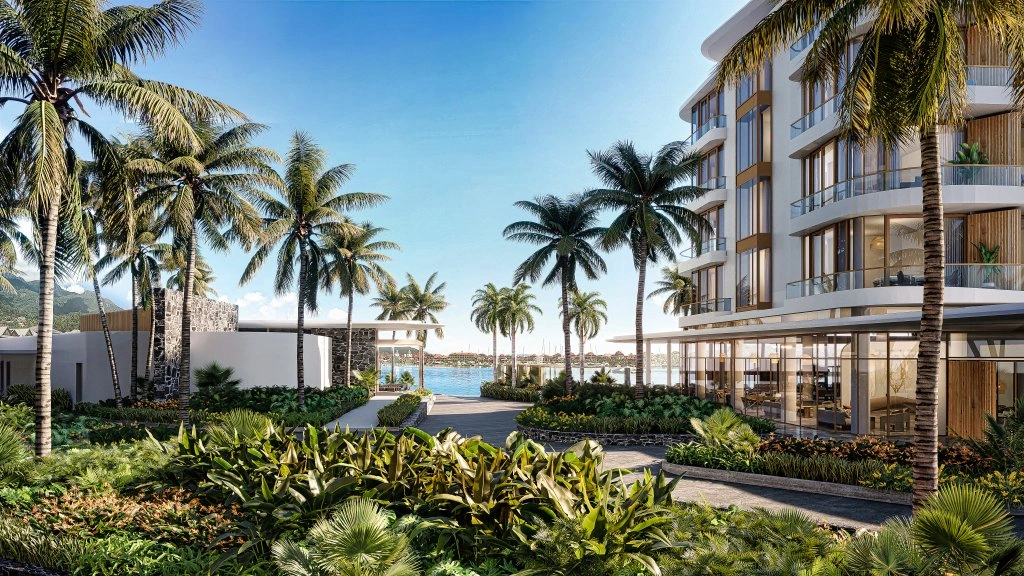 Светлая квартира 84 m2 на Сейшелах