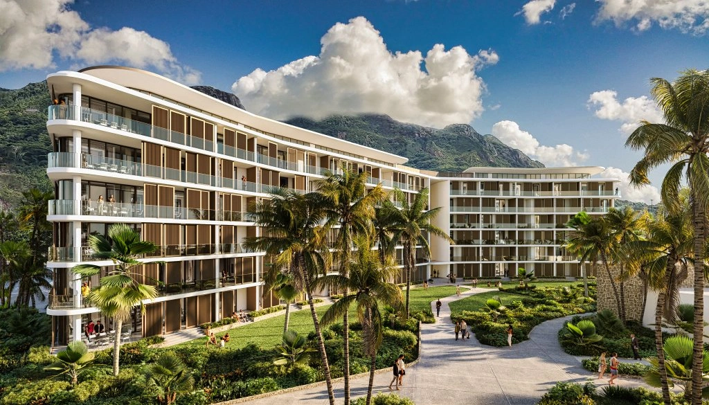 Светлая квартира 58 м² на Сейшелах