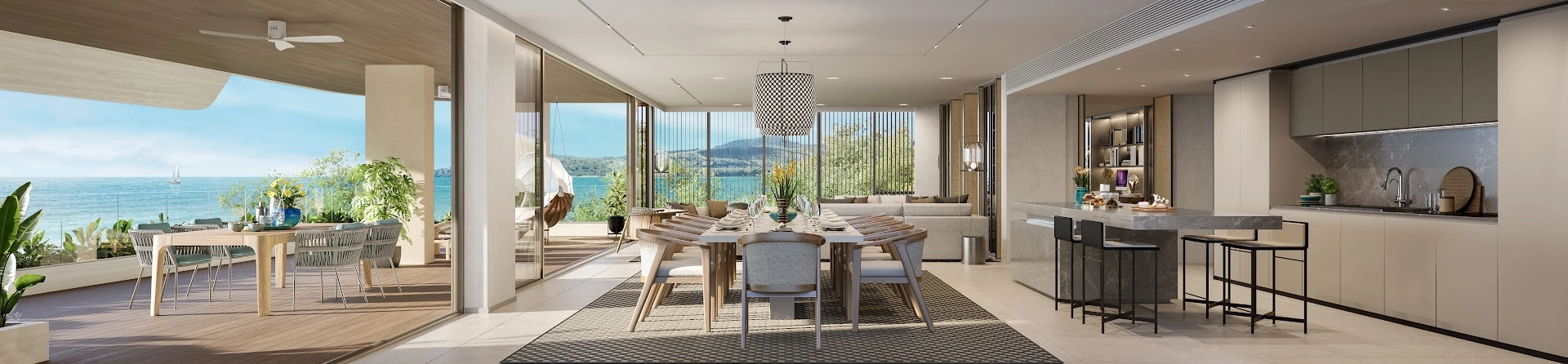 Пентхаус с видом на море на Пхукете, Таиланд