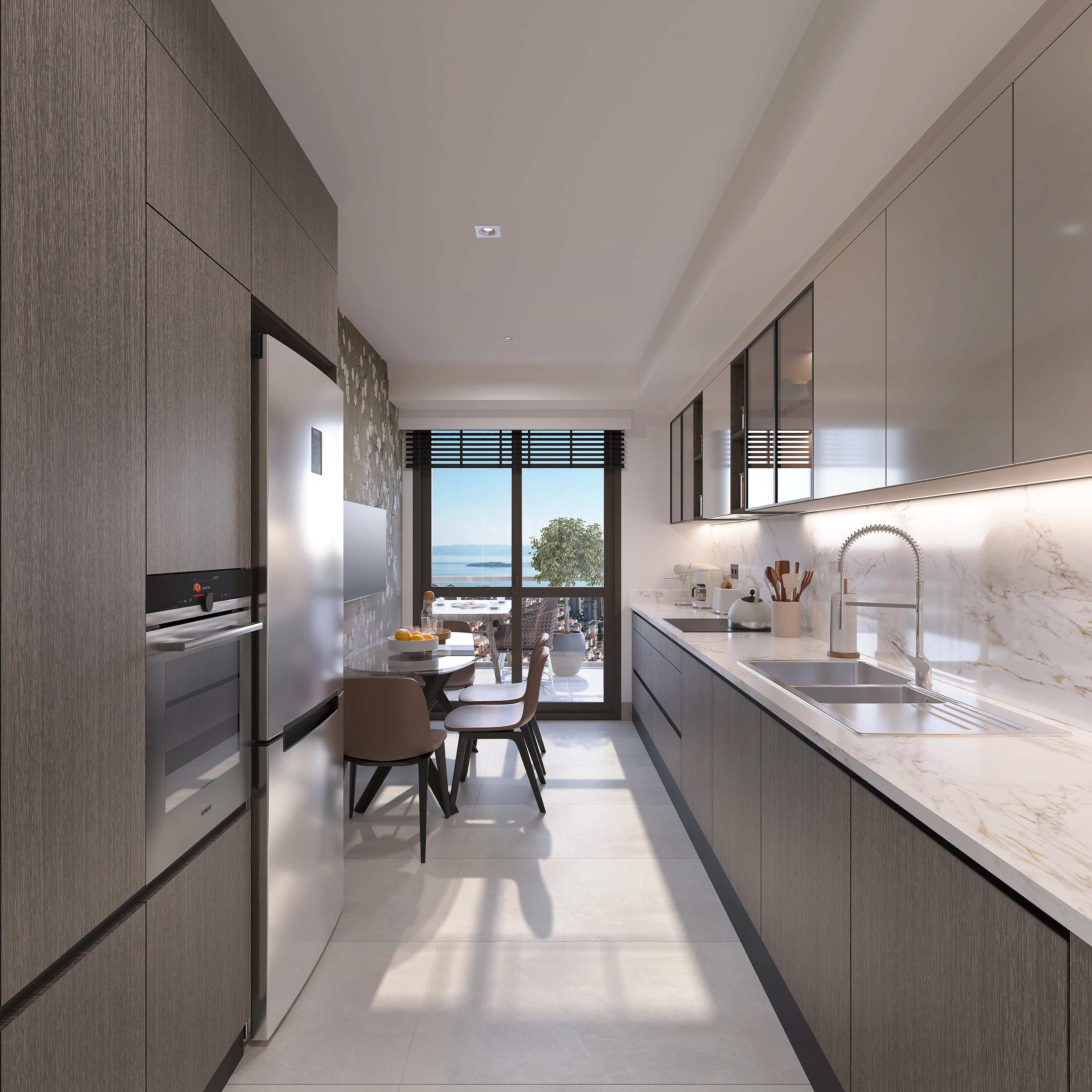 Светлая квартира в самом сердце Стамбула, Турция