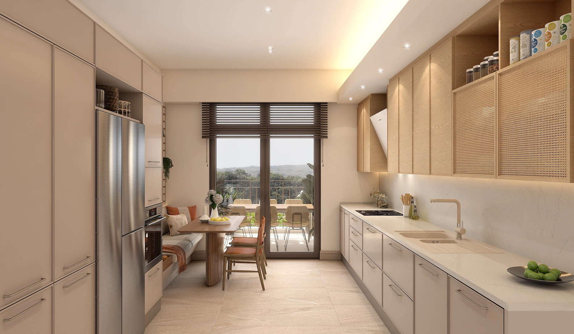 Роскошная квартира с садом в Стамбуле, Турция