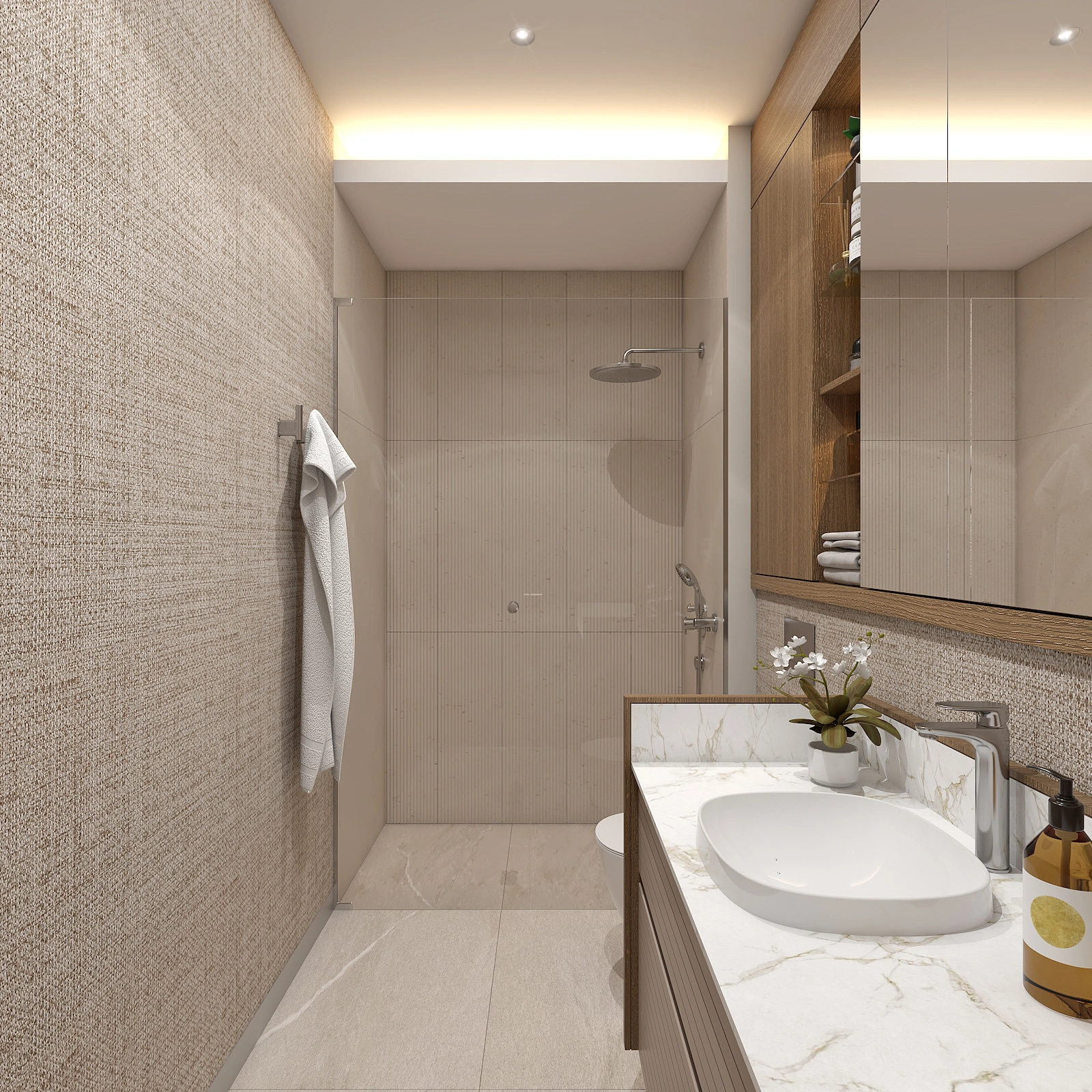 Роскошная квартира с садом в Стамбуле, Турция