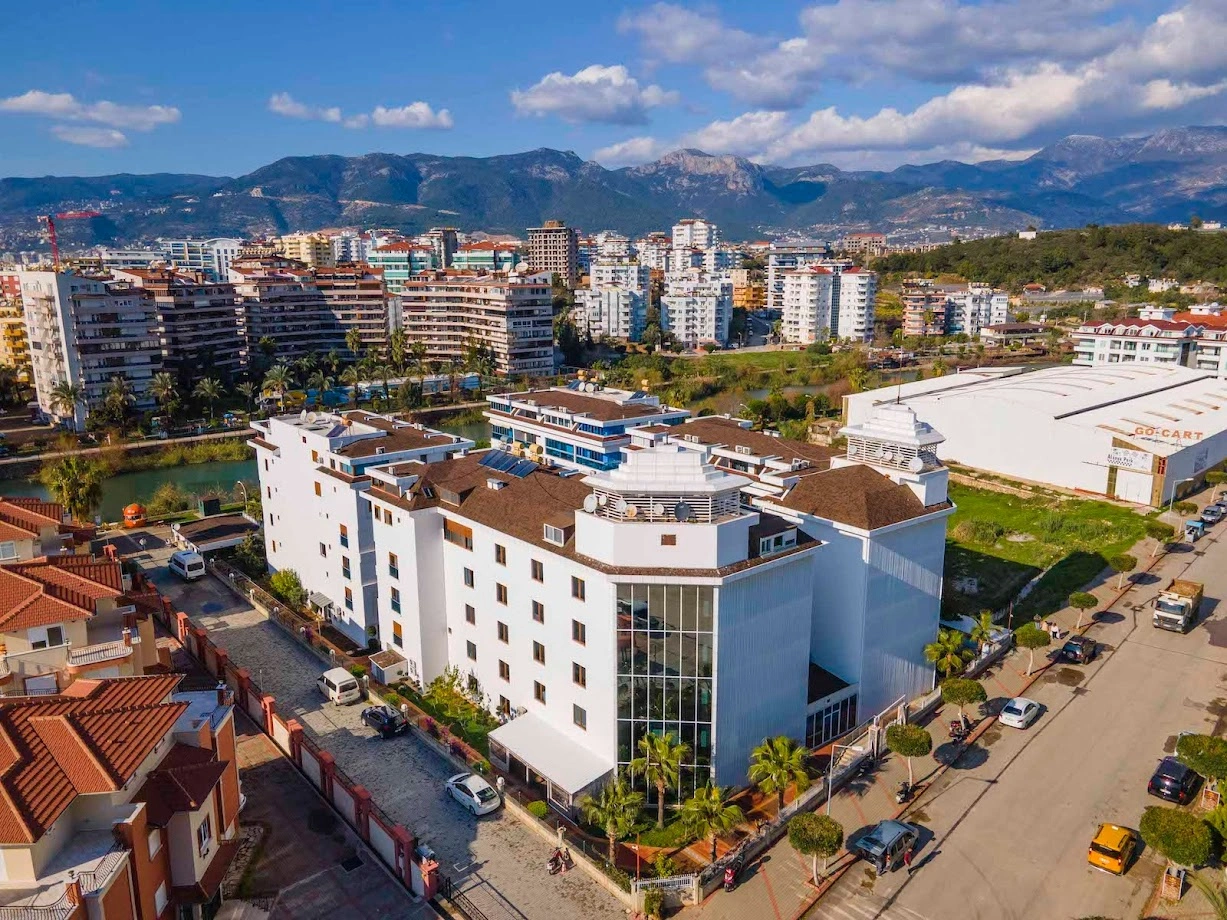 Однокомнатная квартира с балконом в Аланье, Турция