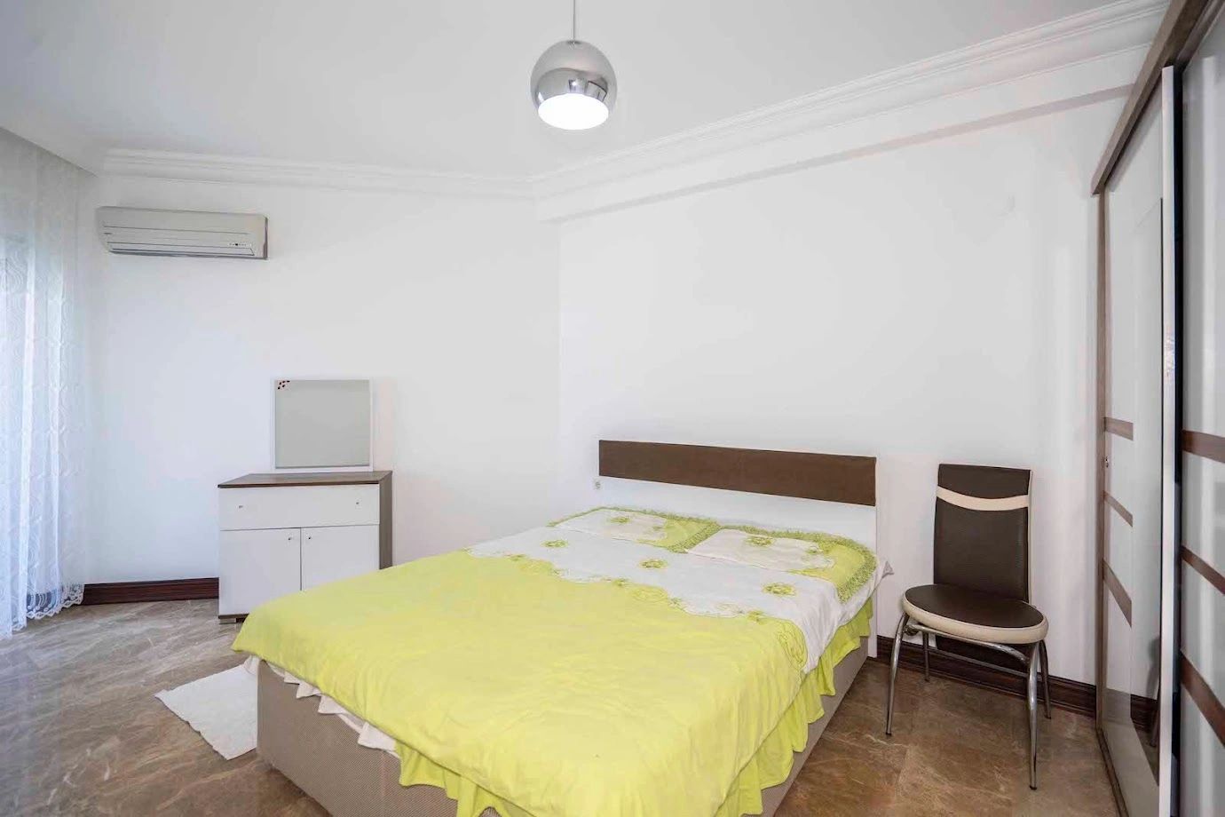 Однокомнатная квартира с балконом в Аланье, Турция