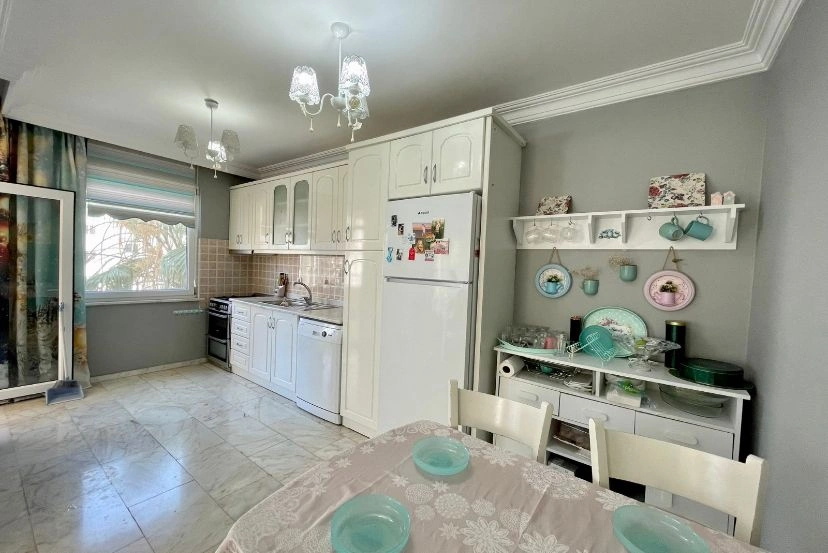 2-комнатная квартира с тренажёрным залом в Аланье, Турция