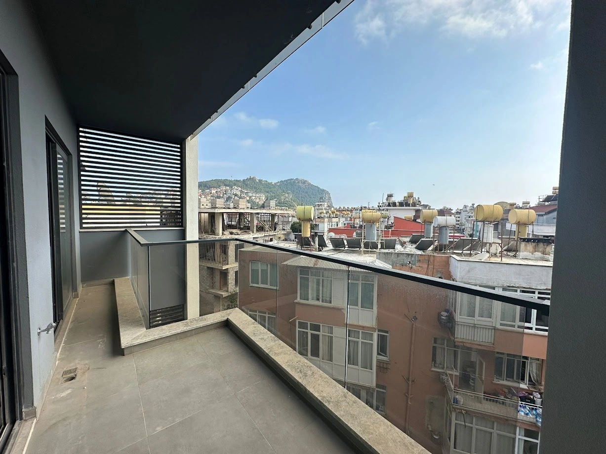 Дуплекс с двумя спальнями и сауной в Аланье, Турция