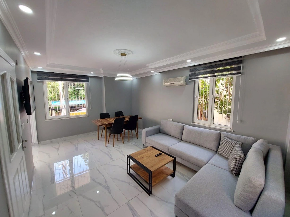 Квартира 2+1 с бесплатной парковкой в Аланье, Турция