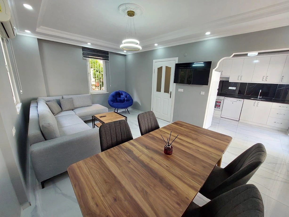 Квартира 2+1 с бесплатной парковкой в Аланье, Турция