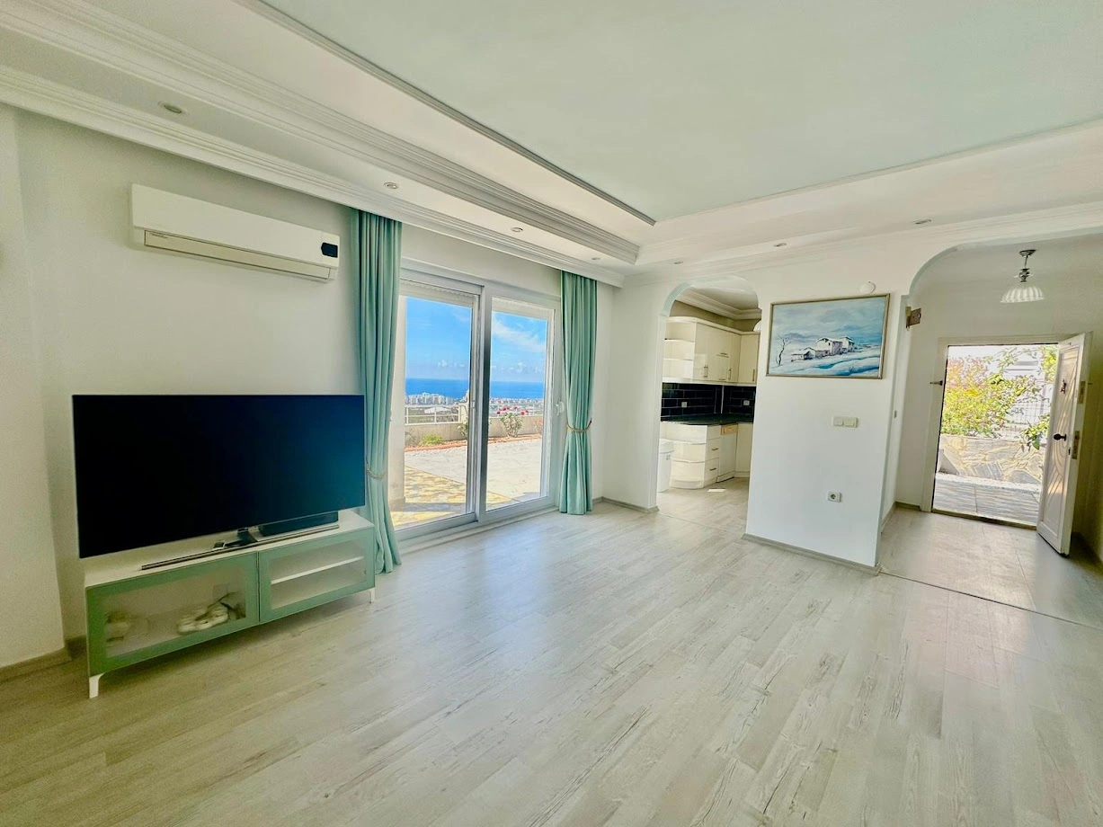 Вилла на 3 спальни с зоной барбекю в Аланье, Турция