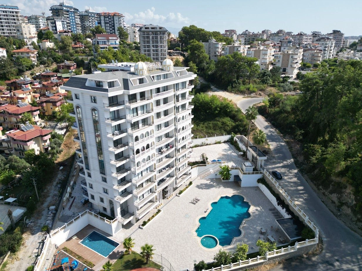 Новая 1+1 квартира в живописном районе Авсаллара, Алания