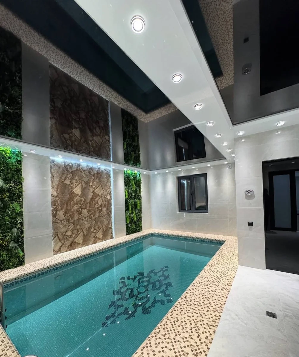 Коттедж 6+1 с открытым бассейном в Ташкенте, Узбекистан