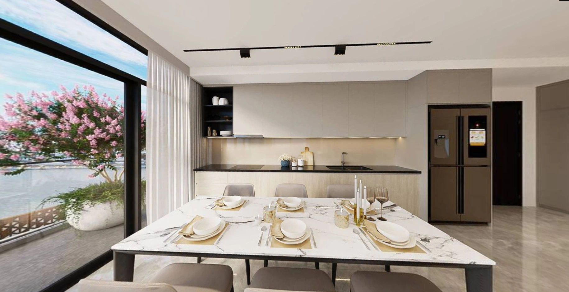 Роскошная студия в современном жилом комплексе в Дананге