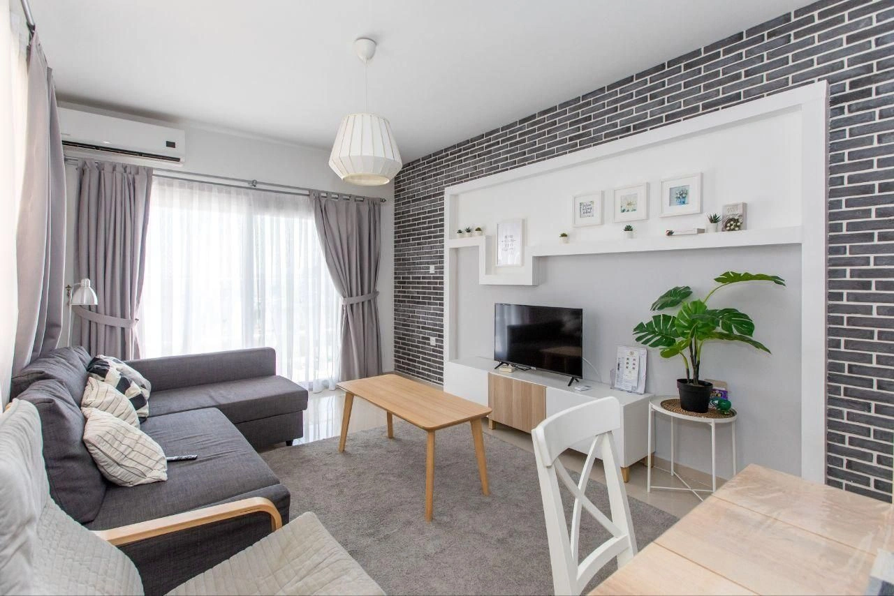 Дизайнерская квартира площадью 86 m2 в Искеле, Северный Кипр