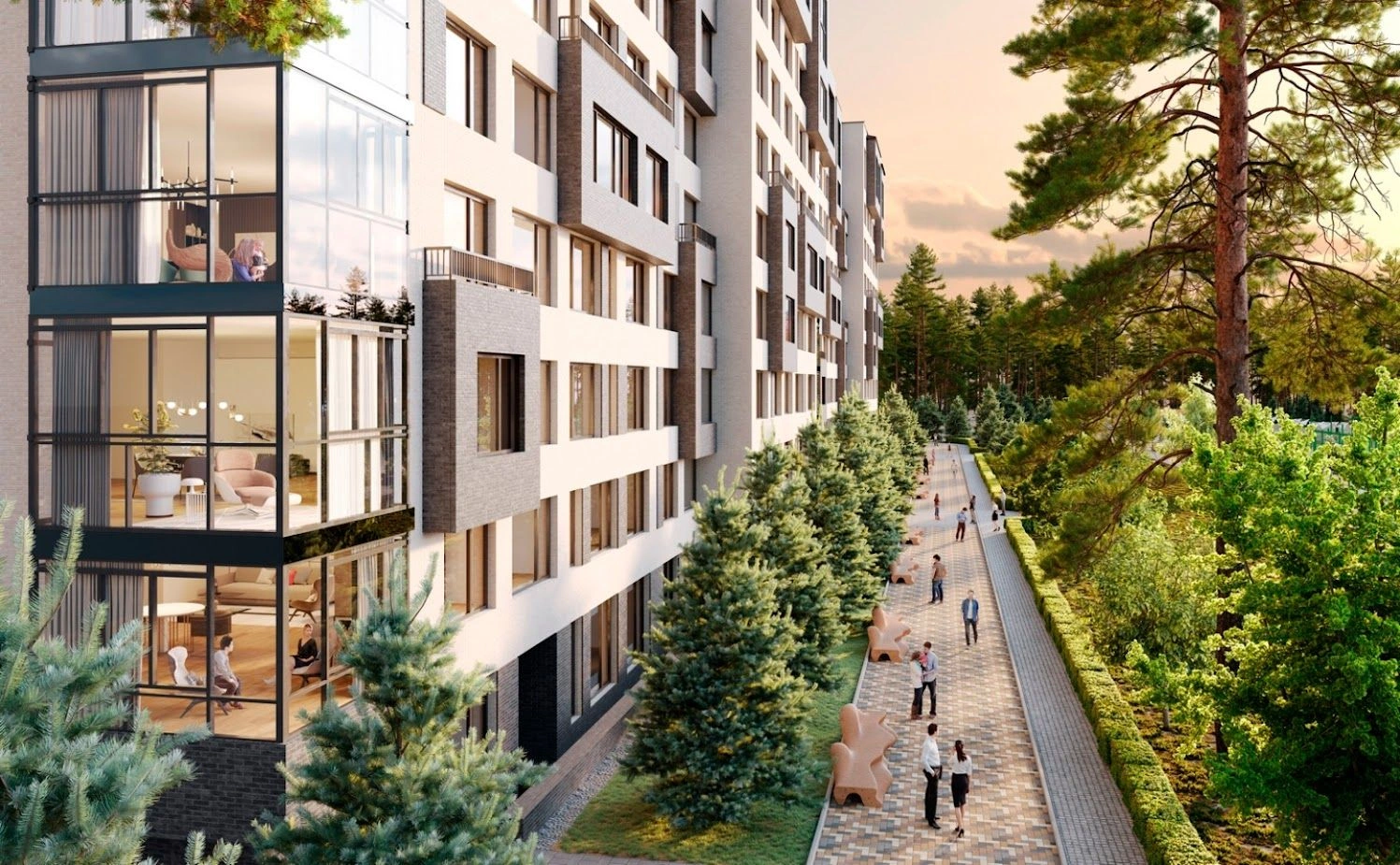 Уникальная концепция архитектуры эко-района