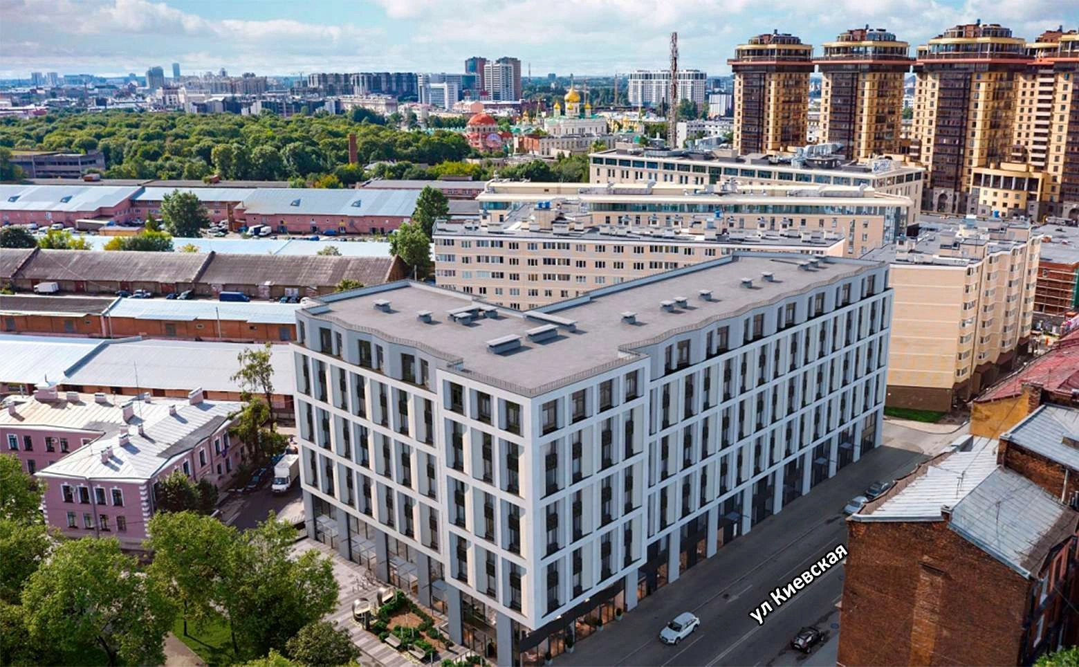 Business class apart-hotel in the prestigious Moscow district
