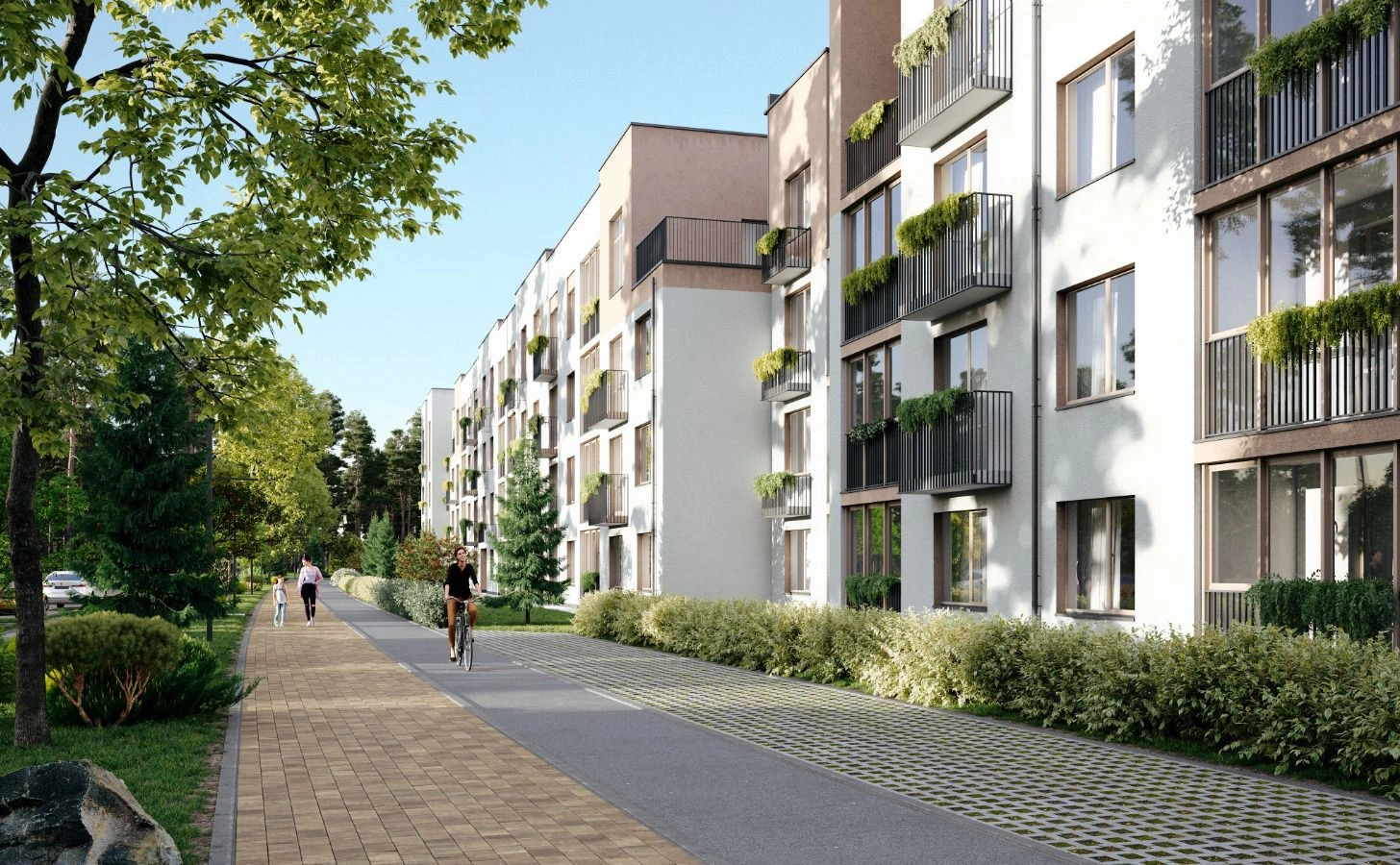 Современный жилой проект для семей в Чкаловском районе