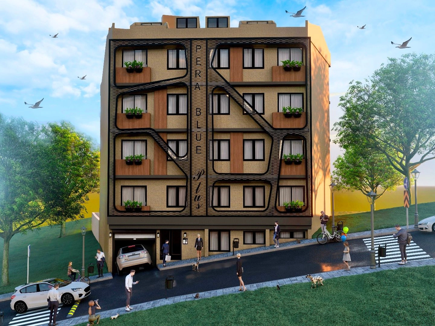 Великолепный жилой комплекс на европейской стороне