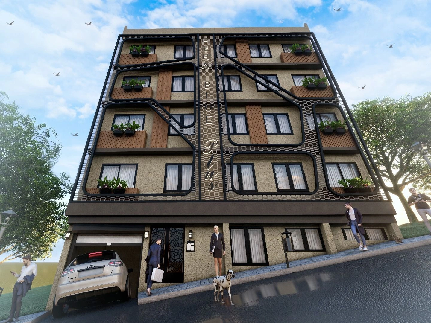 Великолепный жилой комплекс на европейской стороне