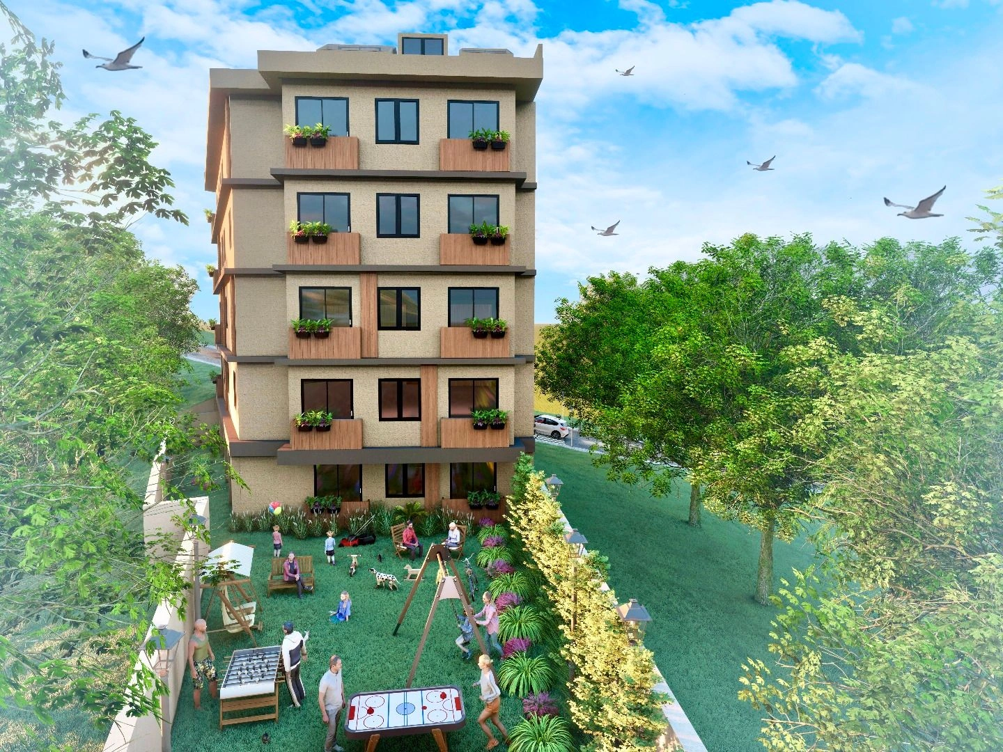 Великолепный жилой комплекс на европейской стороне