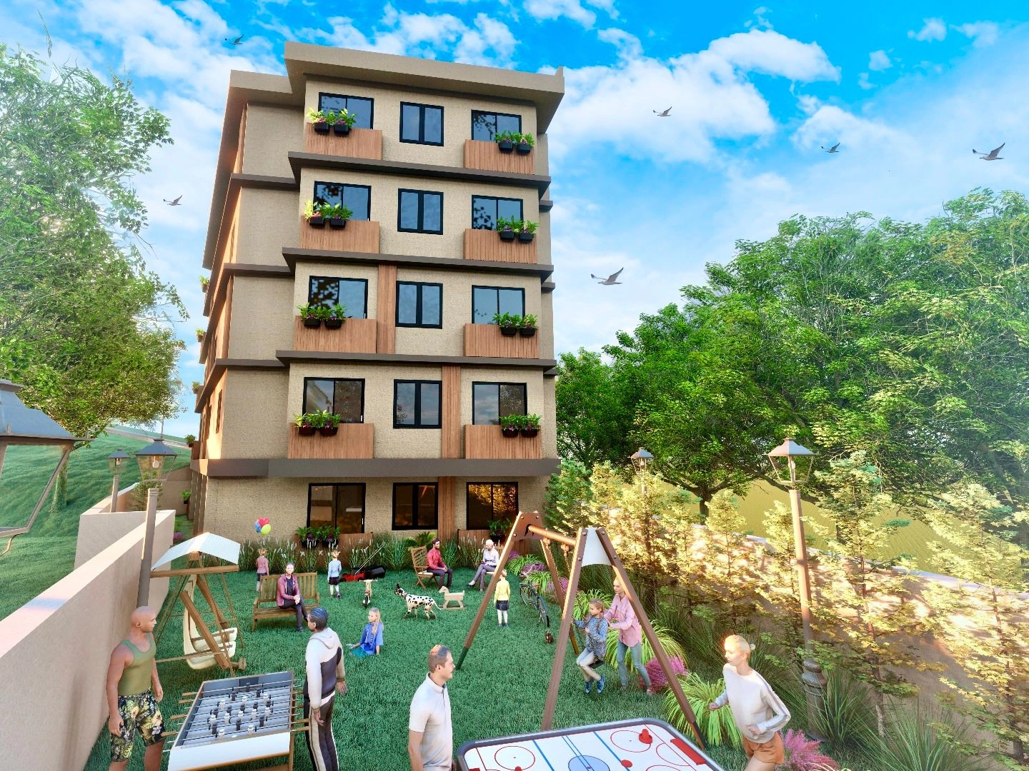 Великолепный жилой комплекс на европейской стороне