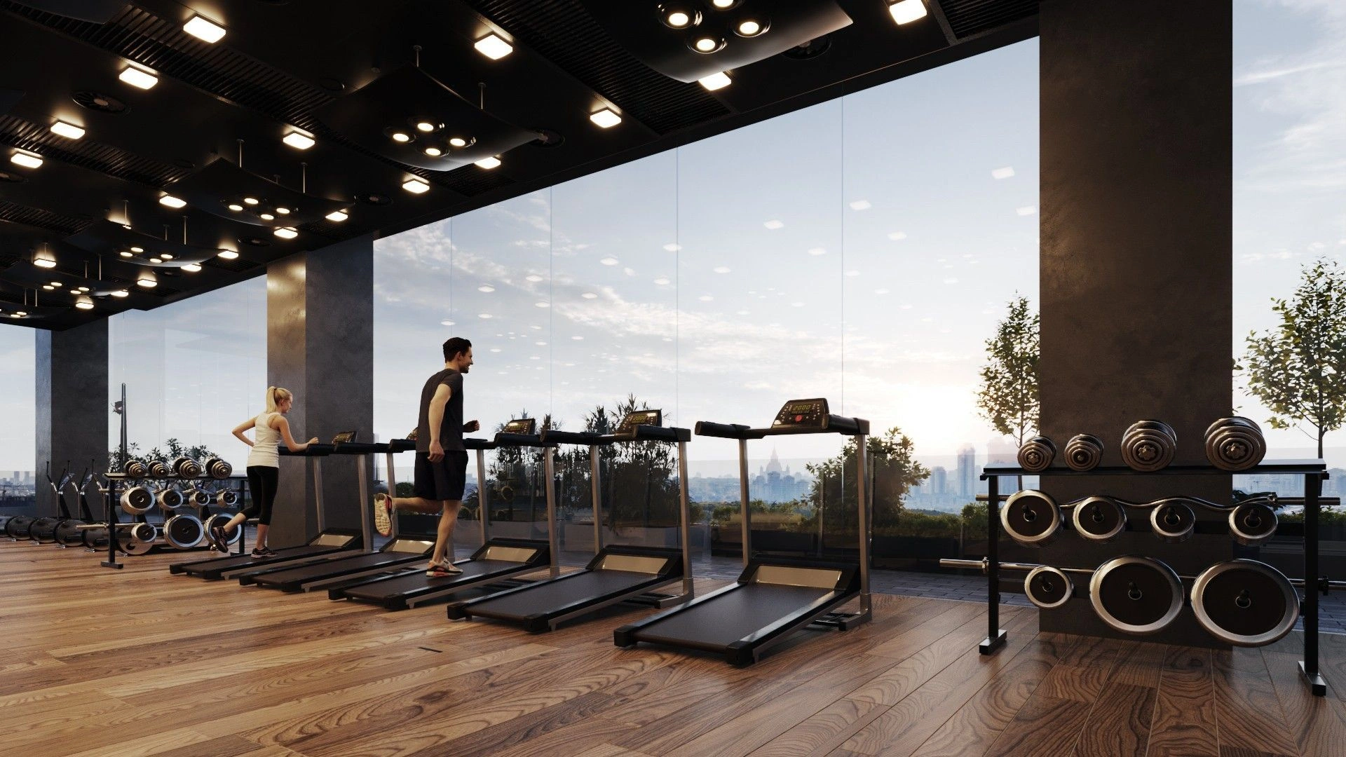 Multifunctional complex in Kutuzovsky Prospekt of Moscow