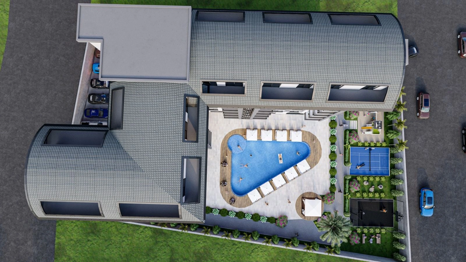 Роскошный жилой комплекс в районе Авсаллара в Алании