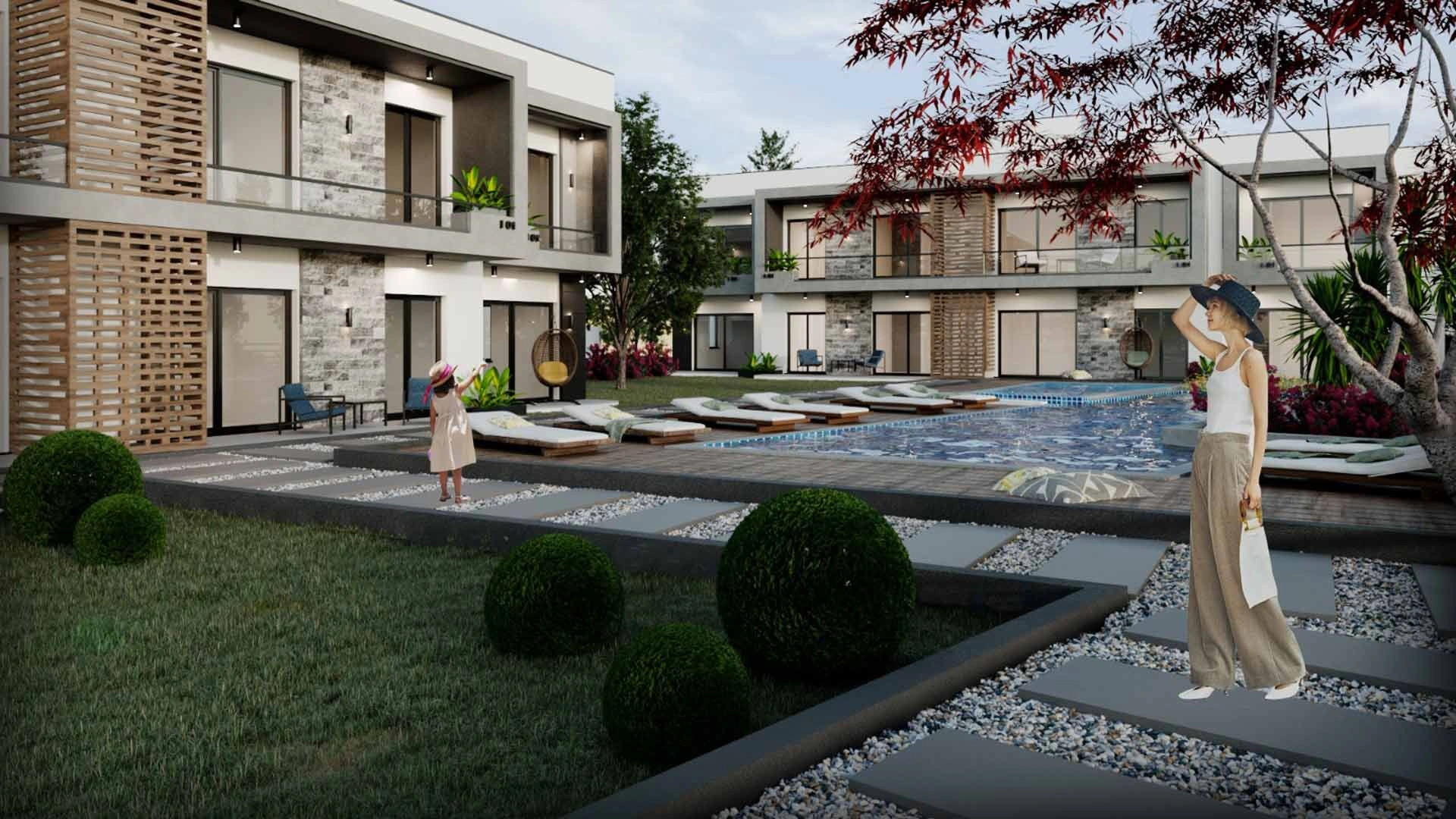 Проект расположен в тихом районе Алсанчак