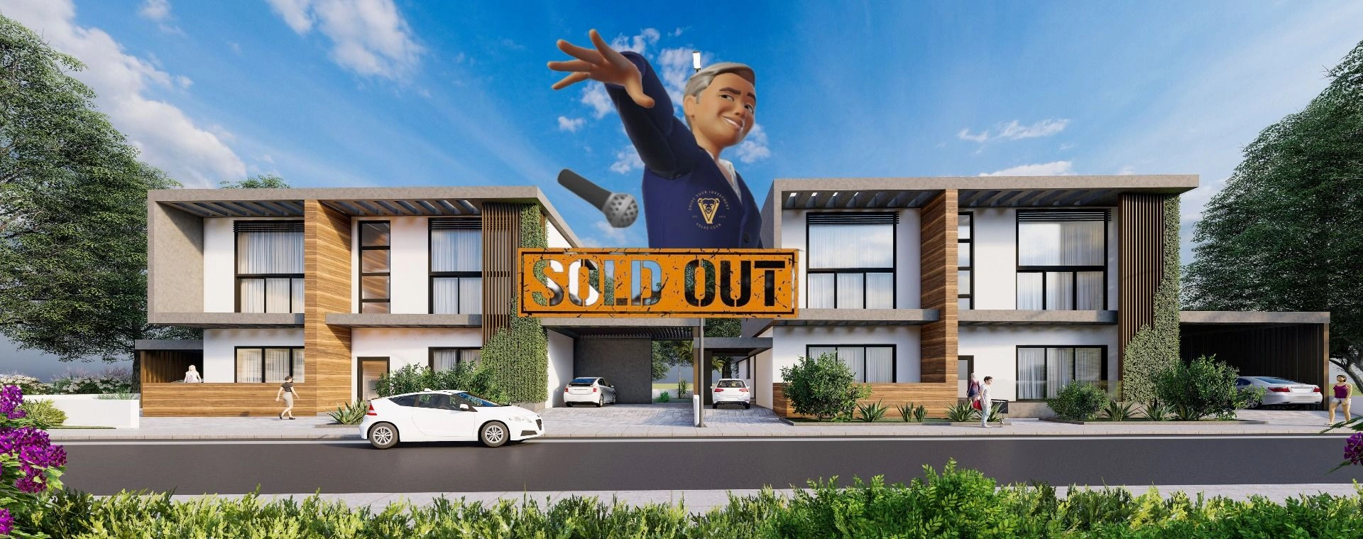 Проект индивидуальных вилл и апартаментов