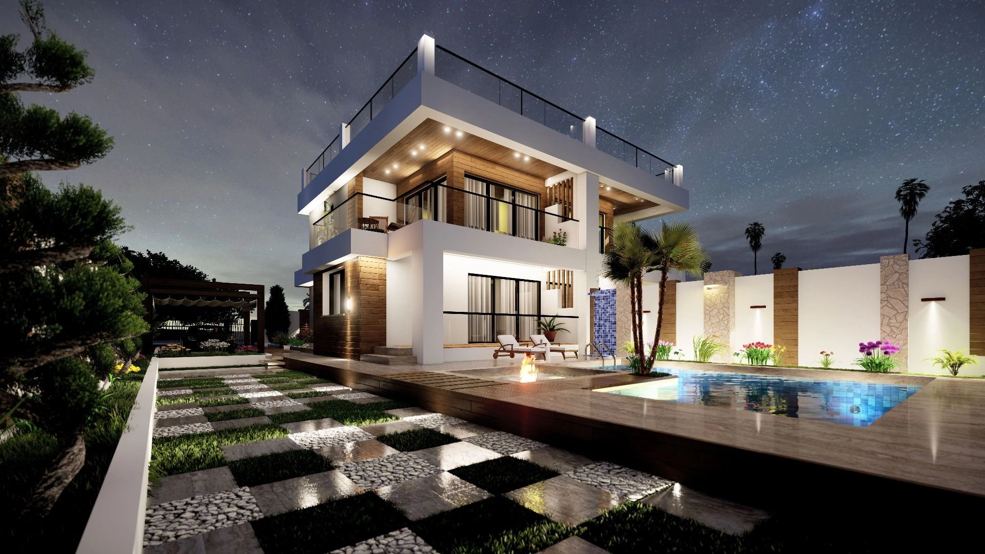 Роскошный проект в очаровательной деревне Эсентепе