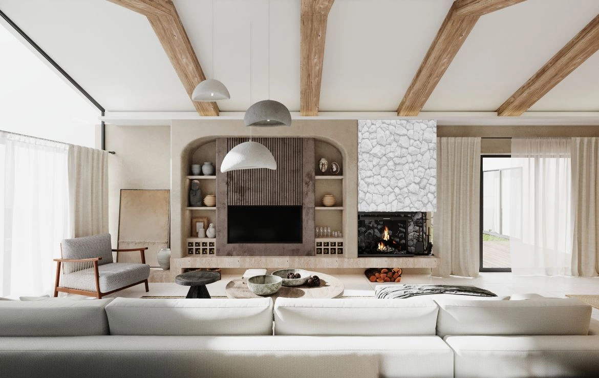 Stunning complex of villas in Bodrum seashore, Turkey