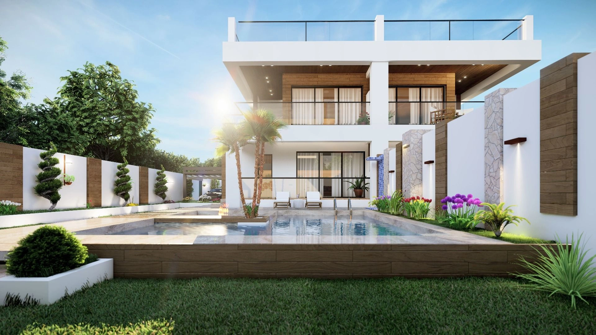 Роскошный проект в очаровательной деревне Эсентепе