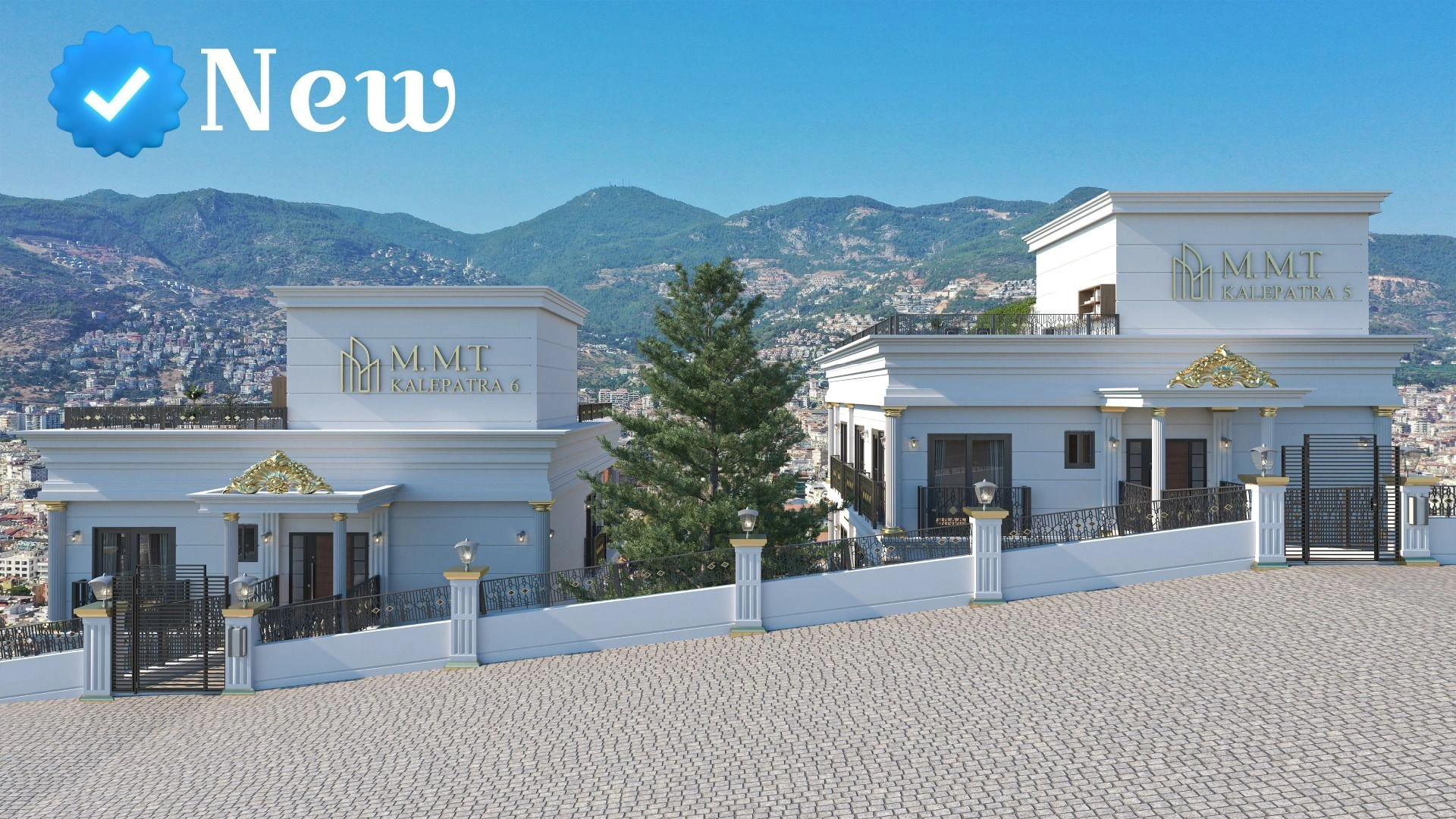 Стильный жилой комплекс в Аланье