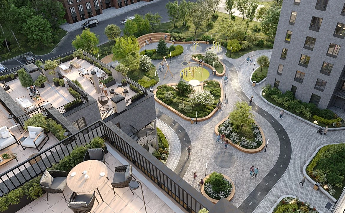 Жилой комплекс на Пискаревском проспекте