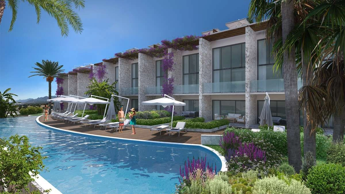 Современный проект в районе Эсентепе на Северном Кипре