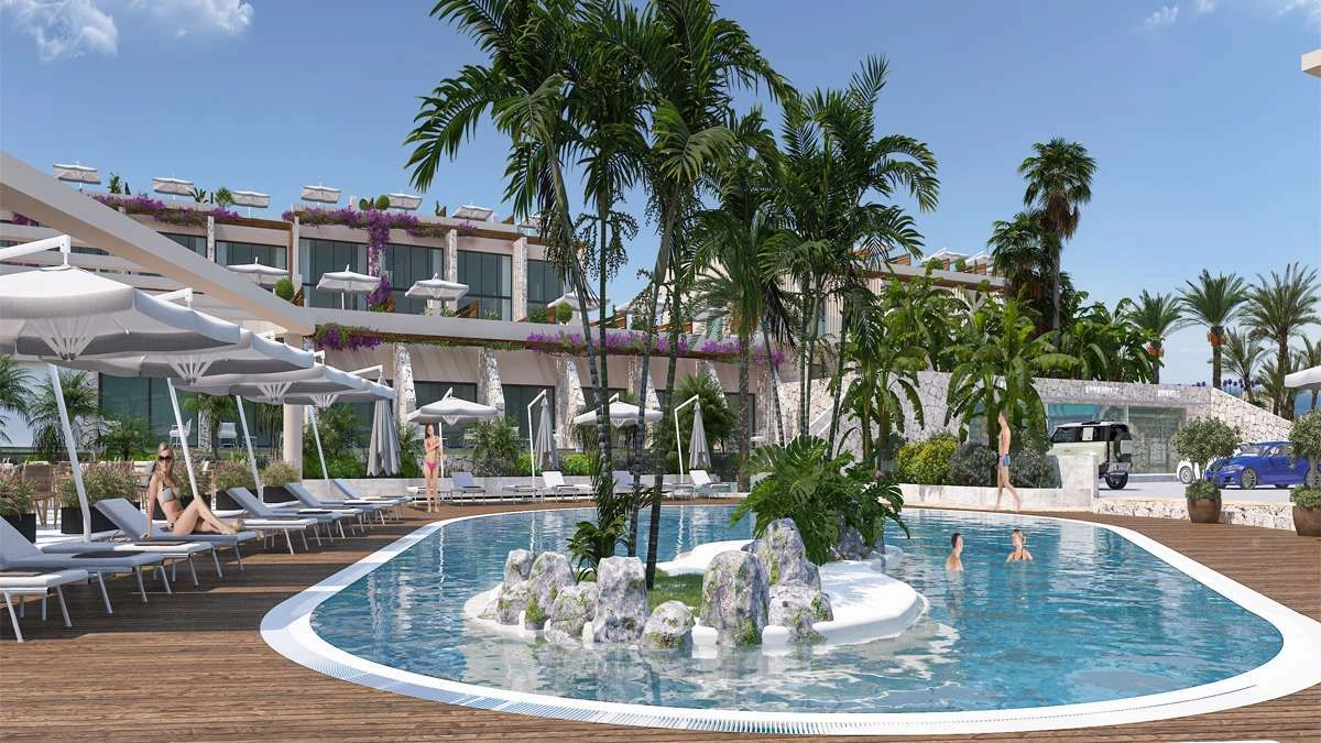 Современный проект в районе Эсентепе на Северном Кипре