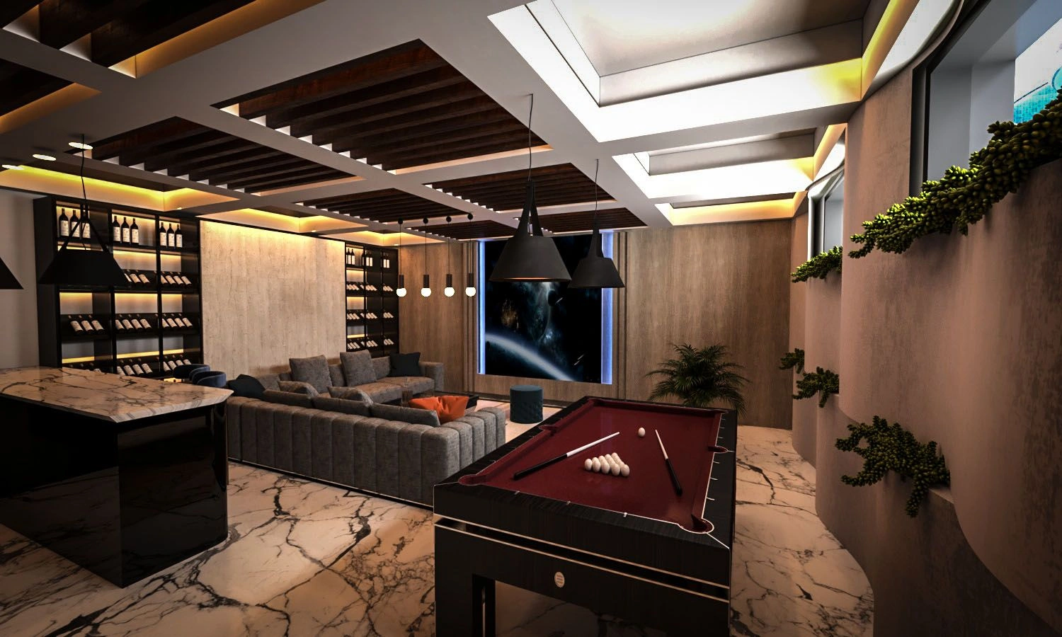 New complex of semi-detached luxury villas in Alanya