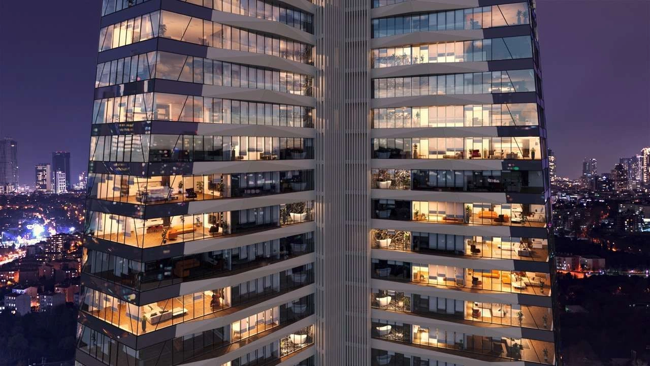 Современный жилой комплекс в районе Маслак, Стамбул