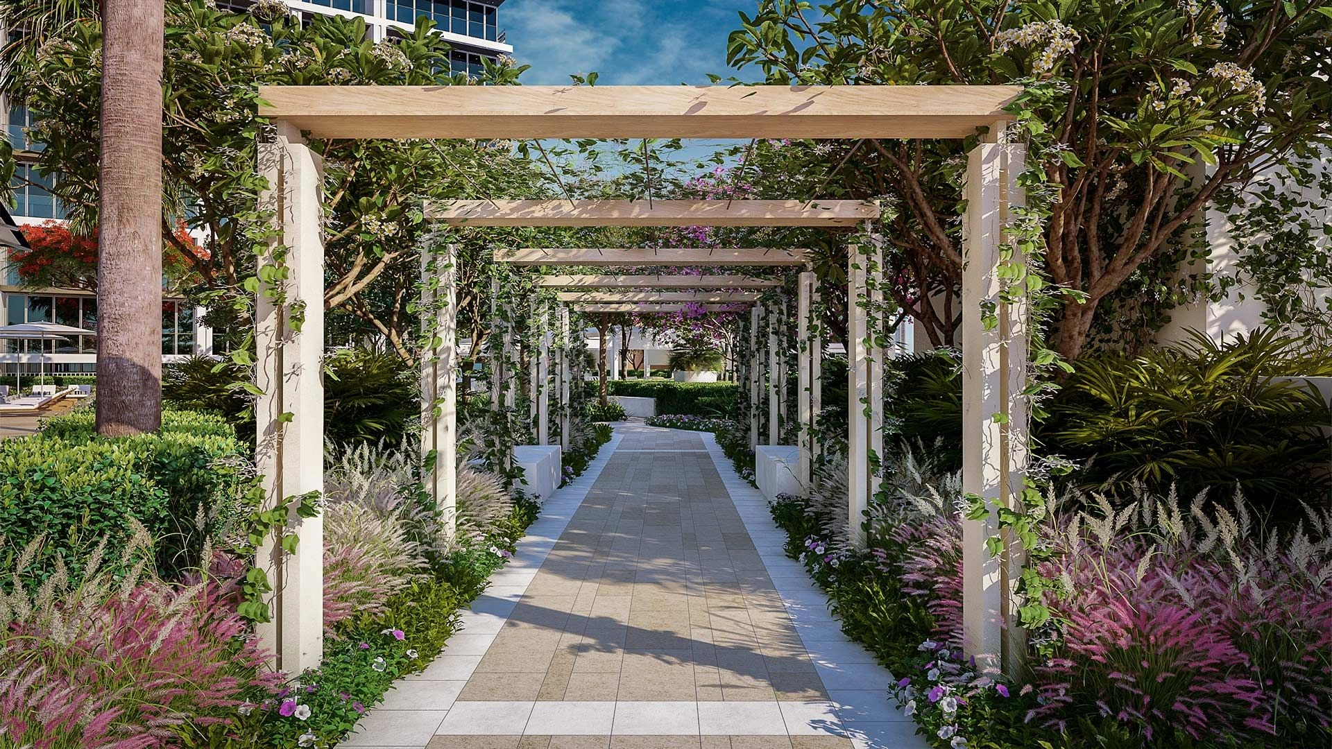 Премиальный комплекс из двух 52-этажных небоскребов