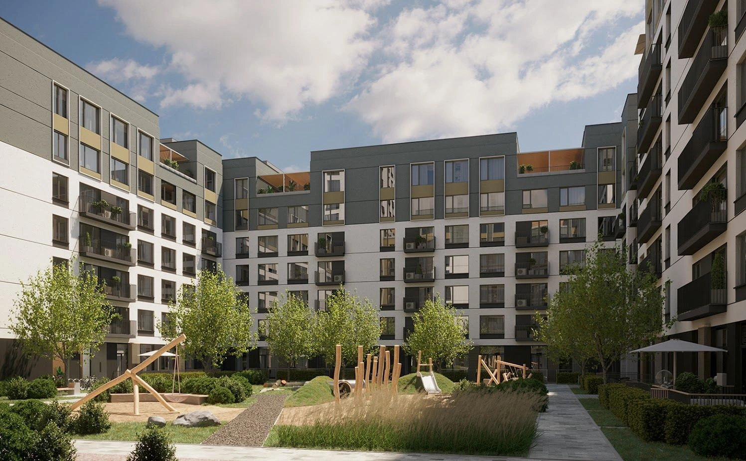 Жилой комплекс в Академическом районе