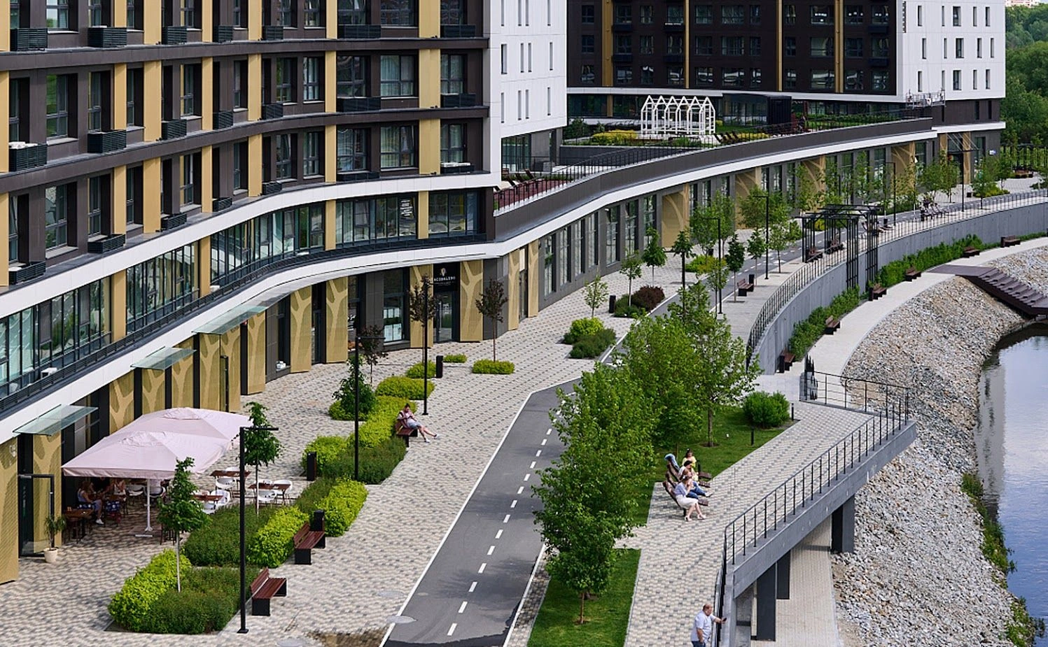 Жилой комплекс в Октябрьском районе